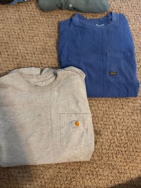 Carhartt and Ariat Pocket Crewneck